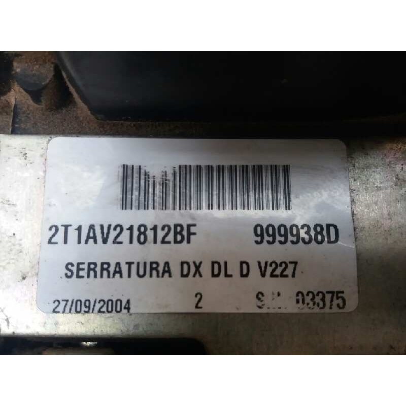 Recambio de cerradura puerta delantera derecha para ford transit connect (tc7) 1.8 tddi turbodiesel cat referencia OEM IAM 2T1AV - Blanco 4