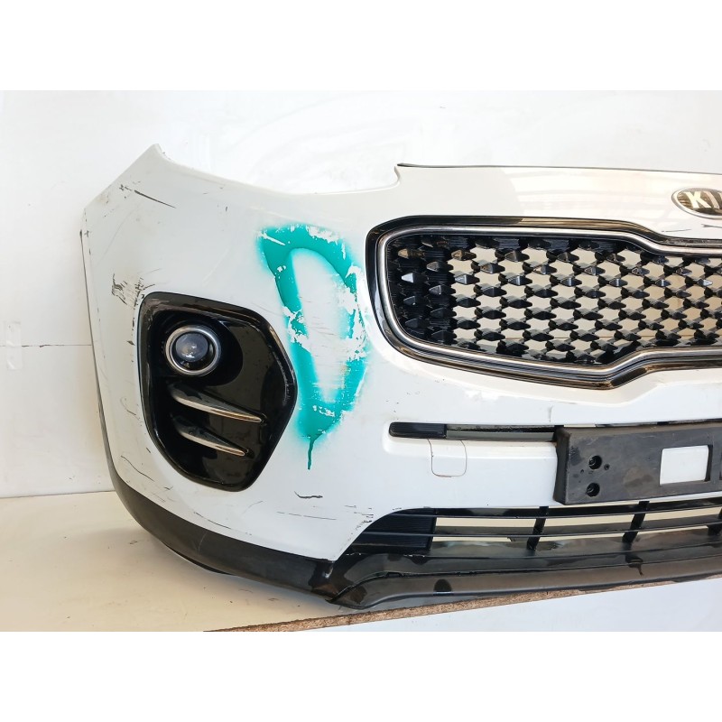 Recambio de paragolpes delantero para kia sportage drive 2wd referencia OEM IAM - Blanco 3
