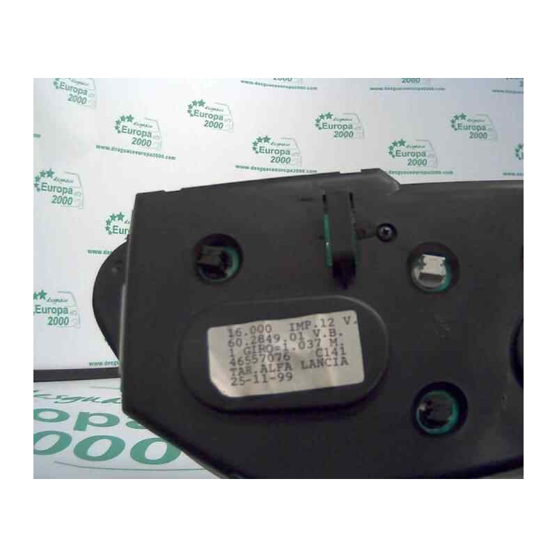Recambio de cuadro instrumentos para alfa romeo 146 1.4 16v cat referencia OEM IAM - Blanco 2
