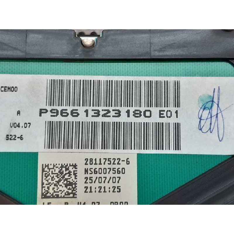 Recambio de cuadro instrumentos para peugeot 307 berlina (s2) xs + referencia OEM IAM 9661323180 4