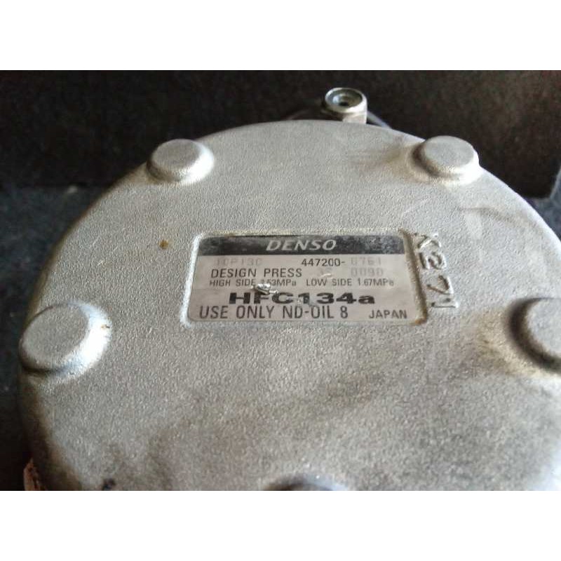 Recambio de compresor aire acondicionado para tata grand telcosport 2.0 tdi referencia OEM IAM 4472000761 52746 DENSO 4