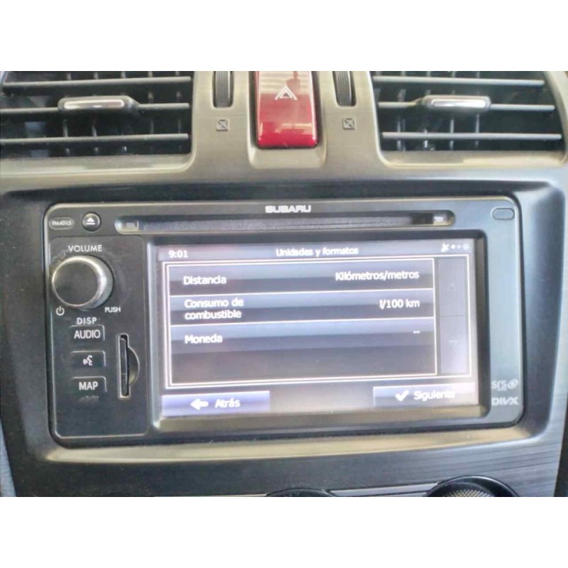 Recambio de sistema audio / radio cd para subaru xv executive referencia OEM IAM - Gris 3