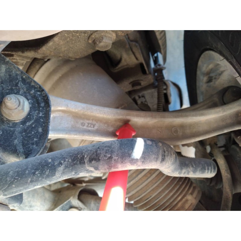 Recambio de tirante trasero derecho para volkswagen touareg (7la) tdi v10 referencia OEM IAM - Gris 2