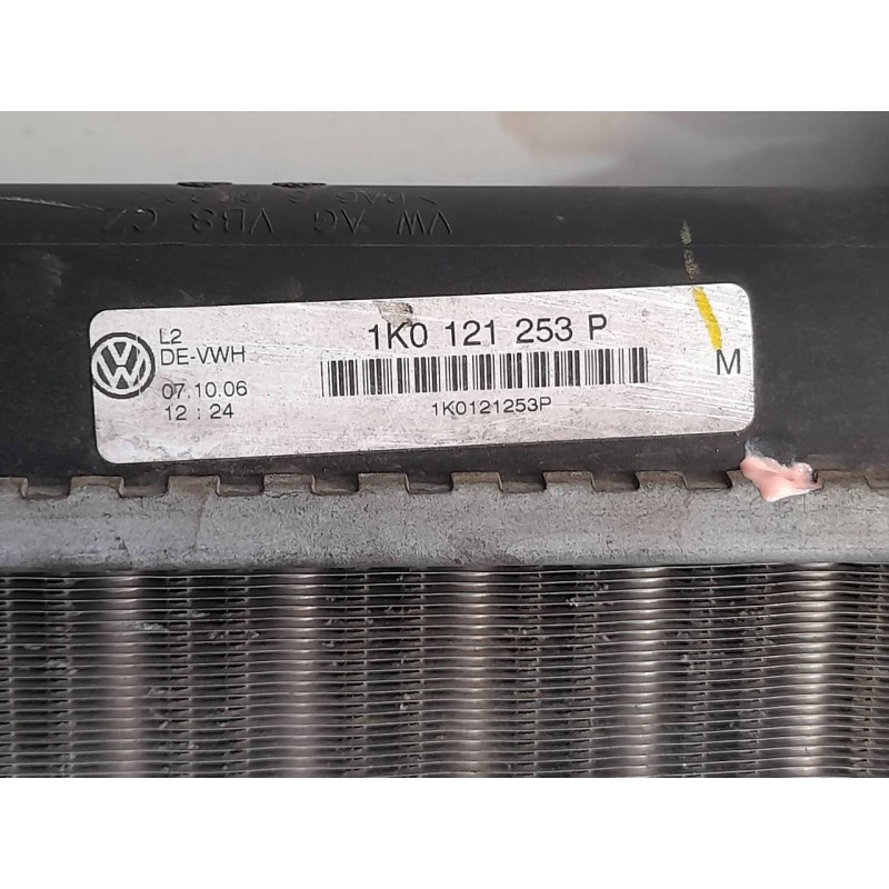Recambio de radiador agua para volkswagen passat berlina (3c2) advance referencia OEM IAM 1K0121253P 3