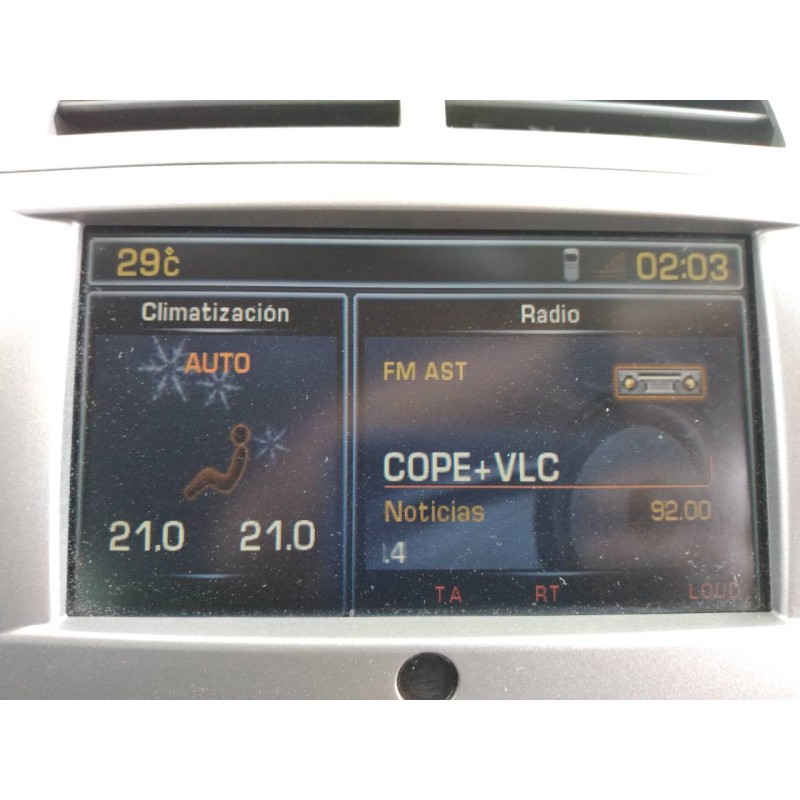 Recambio de sistema navegacion gps para peugeot 407 feline referencia OEM IAM 9661552380 96614505YP 9647427980 3