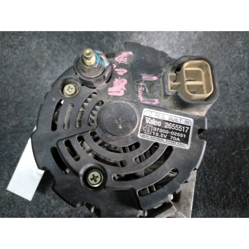 Recambio de alternador para kia picanto 1.1 cat referencia OEM IAM 2655517 142492 VALEO 2