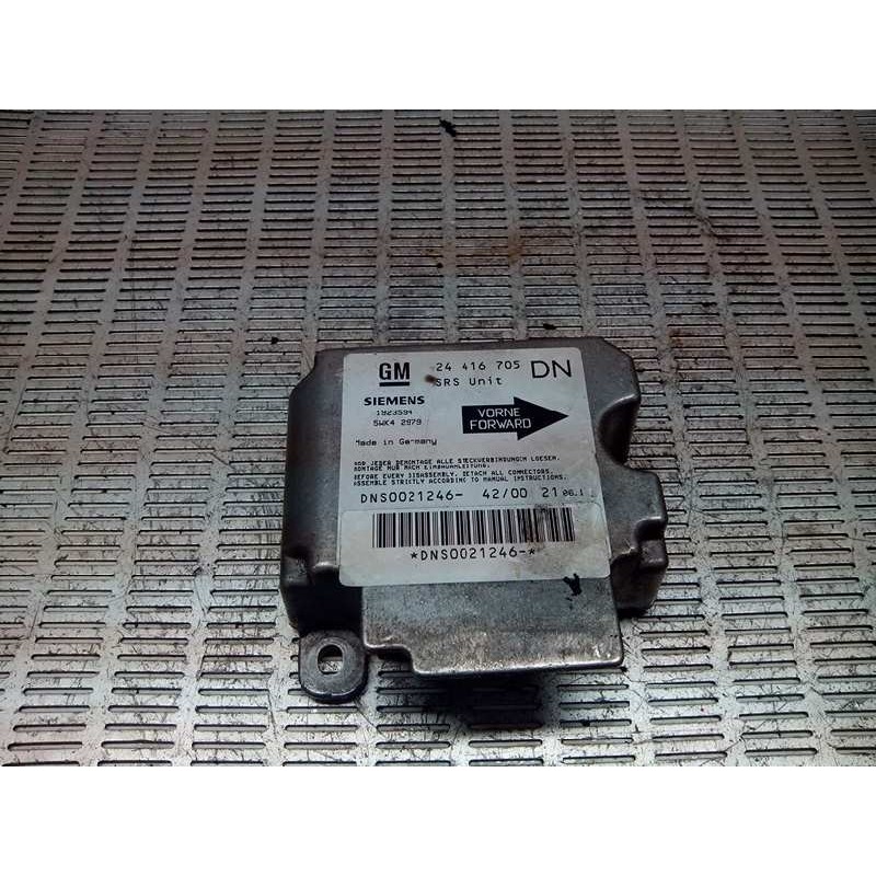 Recambio de centralita airbag para opel astra g coupé 2.2 16v cat (z 22 se) referencia OEM IAM 24416705 DNS0021246 5WK42979 - Gris