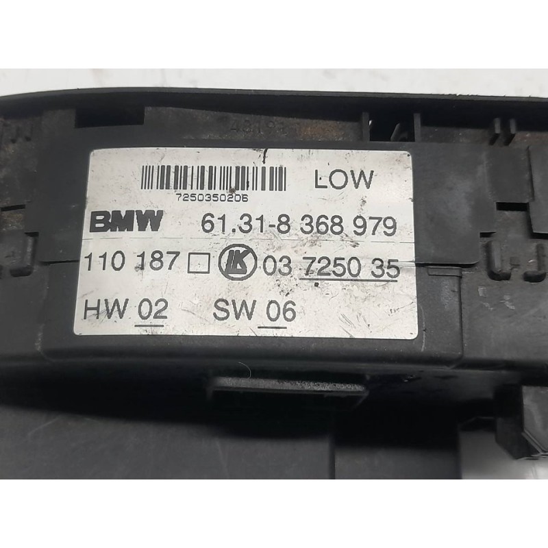 Recambio de mando elevalunas delantero izquierdo para bmw serie 5 berlina (e39) 525tds referencia OEM IAM 61318368979 03725035 - Verde 4