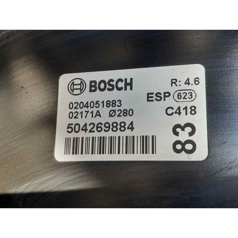 Recambio de servofreno para iveco daily furgón fg h2 33 s ... v batalla 3520 l referencia OEM IAM 0204051883 504269884 