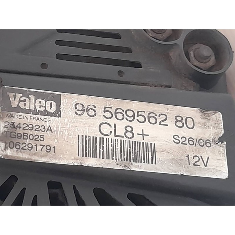 Recambio de alternador para peugeot 207 x-line referencia OEM IAM 9656956080 - Negro 3