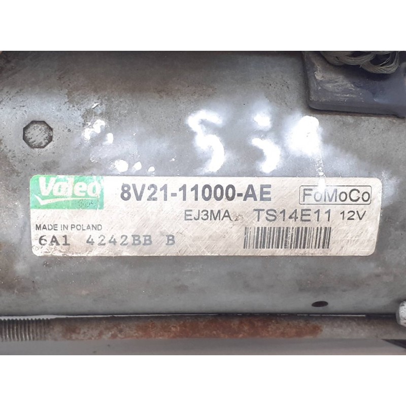 Recambio de motor arranque para ford fiesta (cb1) trend referencia OEM IAM 8V2111000AE 2