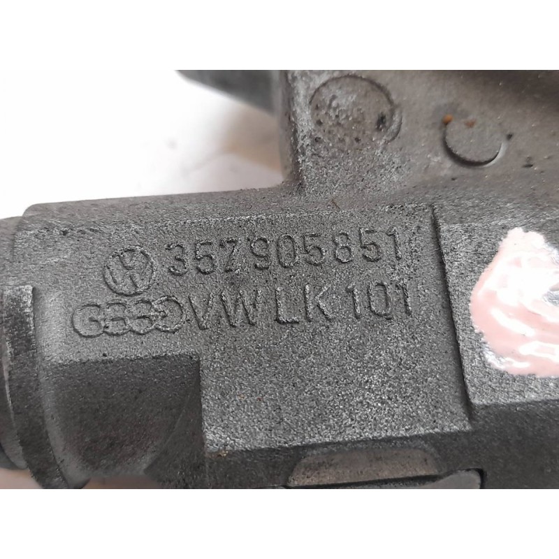 Recambio de antirrobo / llave contacto para volkswagen jetta (165/167) cl referencia OEM IAM 357905851 - Rojo 4