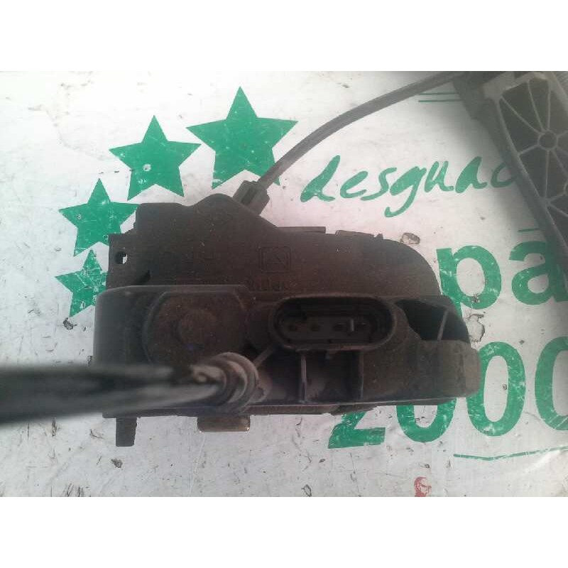 Recambio de cerradura puerta trasera derecha para nissan primera berlina (p12) 1.9 16v turbodiesel cat referencia OEM IAM - Negro 2