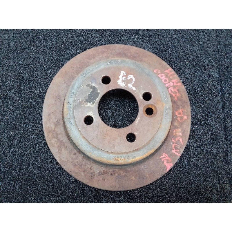Recambio de disco de freno trasero para bmw mini (r50,r53) 1.6 16v cat referencia OEM IAM  77855 4