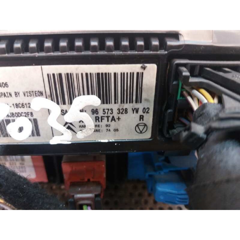Recambio de mando climatizador para citroën c5 berlina exclusive referencia OEM IAM 96573328YW 3