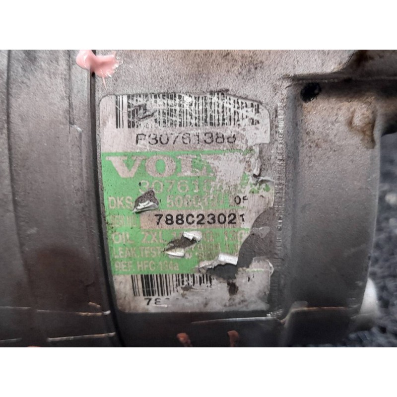 Recambio de compresor aire acondicionado para volvo s60 berlina 2.4 d referencia OEM IAM P30761388 78BC23021 - Negro 2
