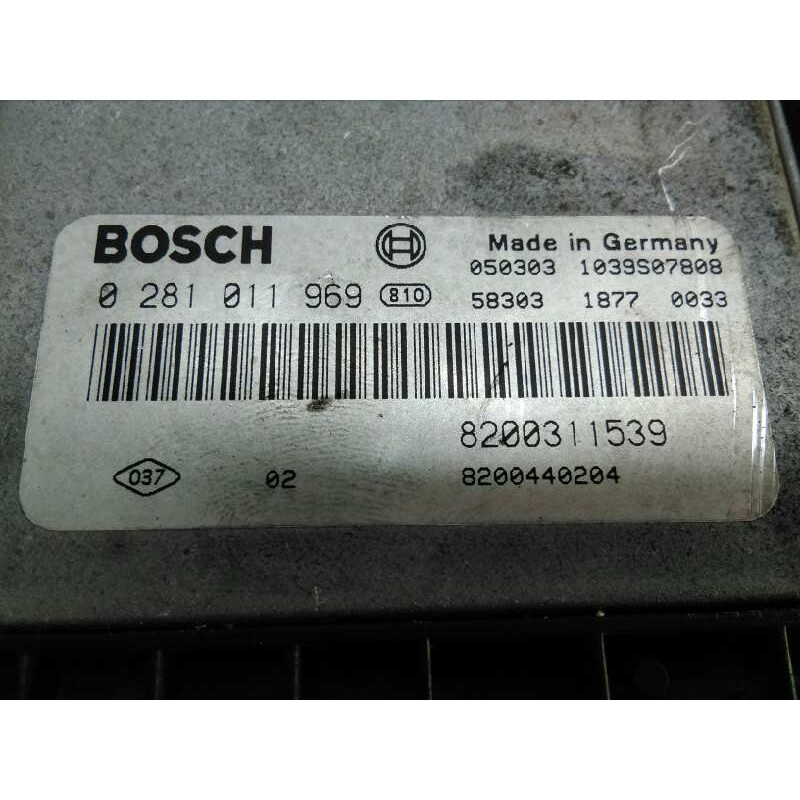 Recambio de centralita motor uce para renault laguna ii (bg0) 1.9 dci diesel referencia OEM IAM 0281011969 8200 2