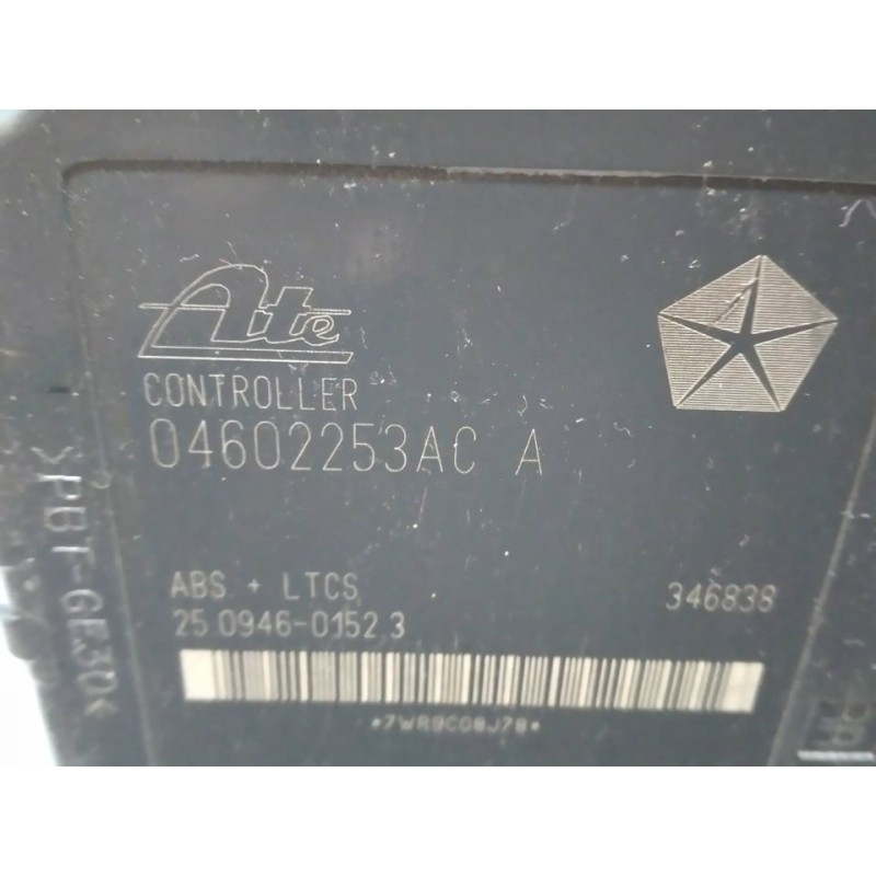 Recambio de abs para chrysler 300 m (lr) 2.7 v6 referencia OEM IAM 04602253AC 10051181861 ATE 2
