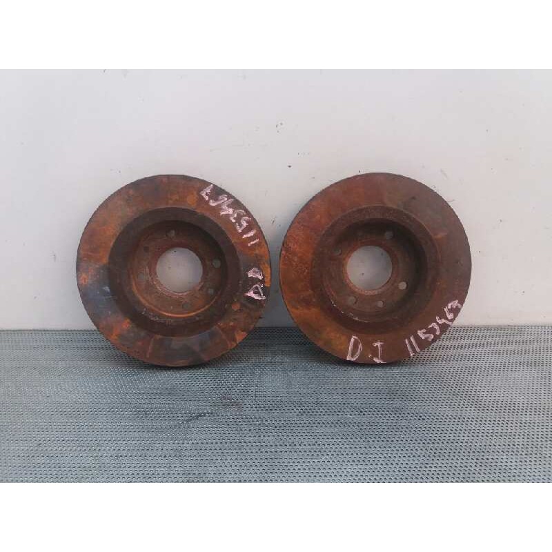 Recambio de disco freno delantero para peugeot 206 berlina 2.0 16v cat referencia OEM IAM - Rojo 2