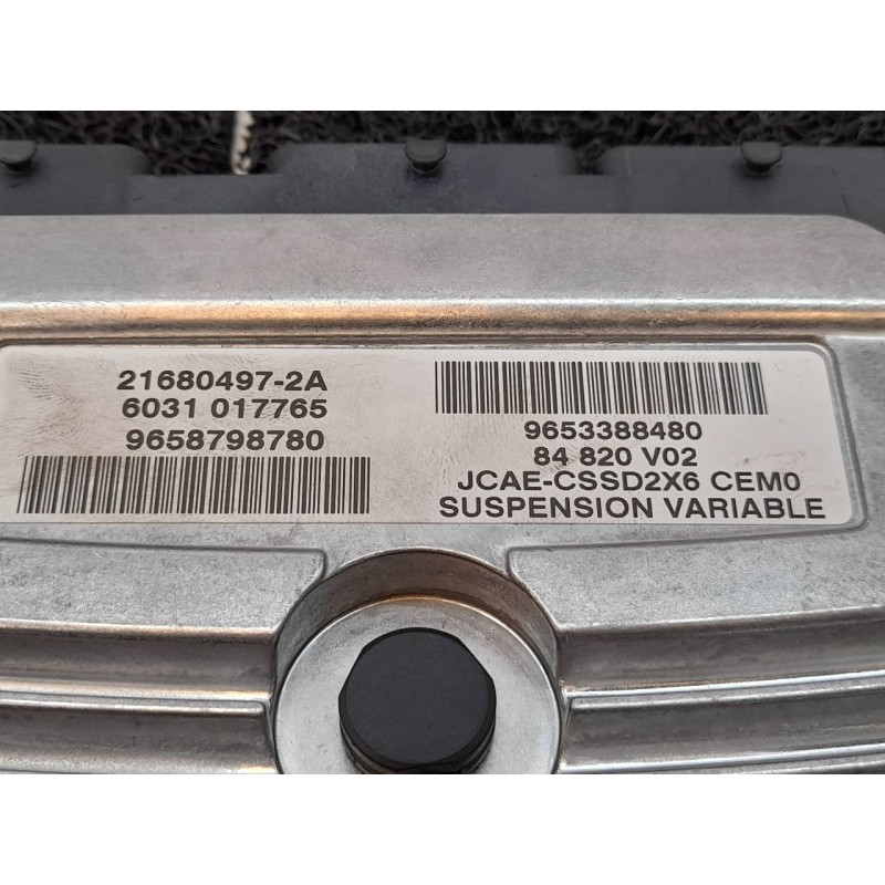 Recambio de centralita suspension para peugeot 407 feline referencia OEM IAM 9658798780 9653388480 3