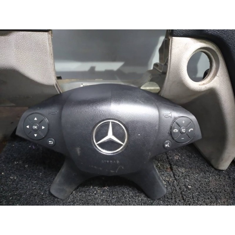 Recambio de kit airbag para mercedes-benz clase c (w204) berlina c 250 cdi blueefficiency (204.003) referencia OEM IAM A20487068 - Negro 4