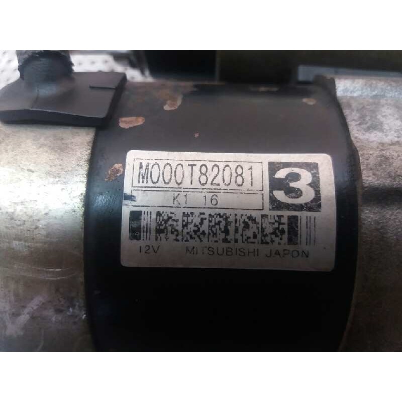 Recambio de motor arranque para peugeot 206 berlina 2.0 16v cat referencia OEM IAM M000T82081  MITSUBISHI - Rojo 5