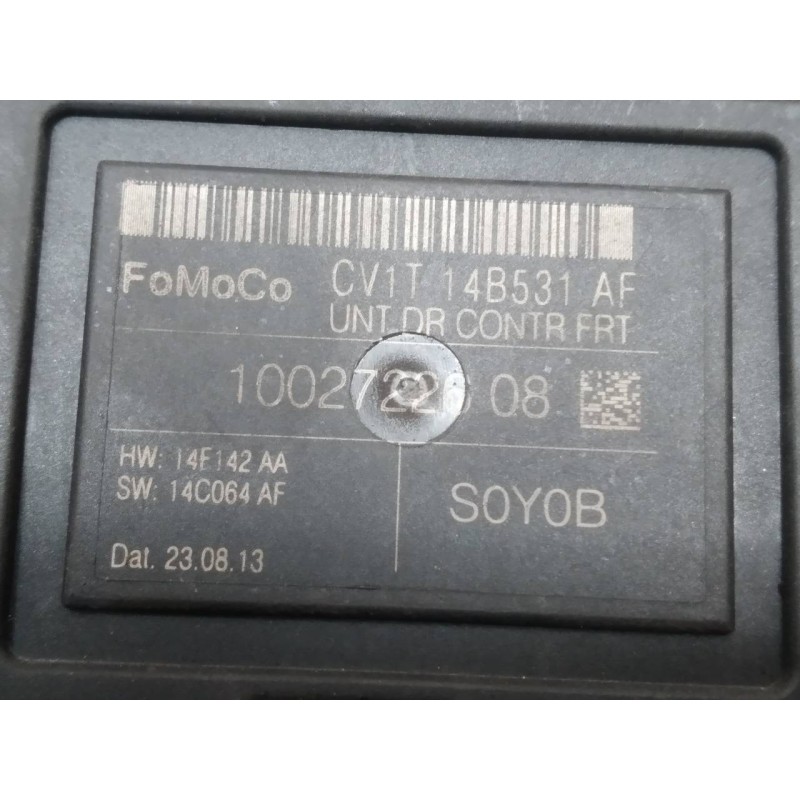 Recambio de centralita check control para ford fiesta (ccn) trend referencia OEM IAM CV1T14B531F 3