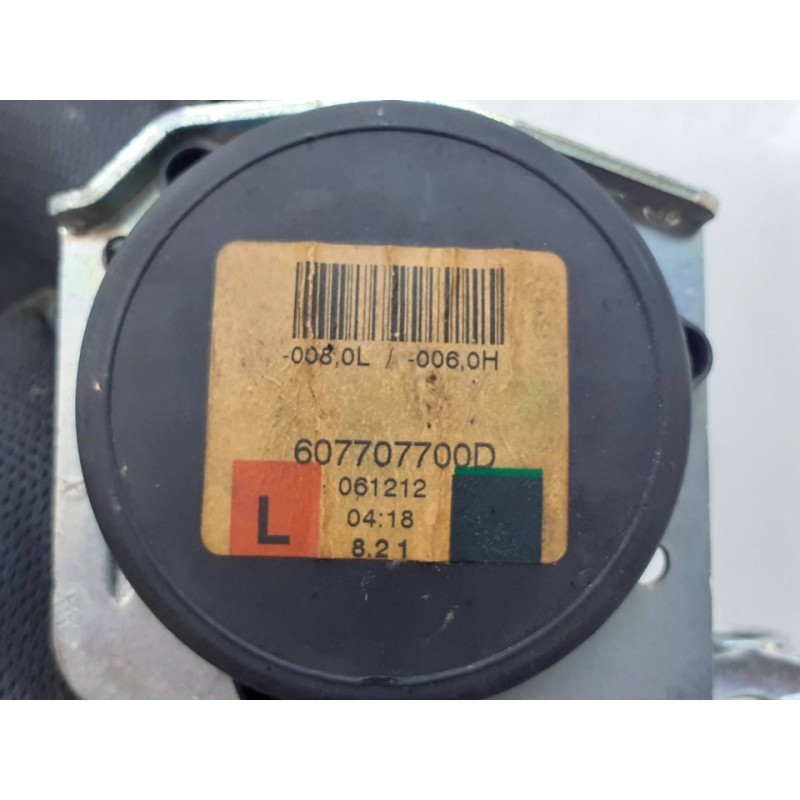 Recambio de cinturon seguridad delantero izquierdo para opel corsa d cosmo referencia OEM IAM 60770770OD 3