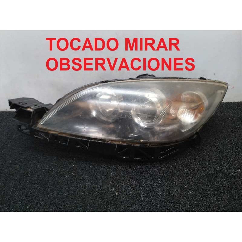 Recambio de faro izquierdo para mazda 3 berlina (bk) 1.6 crdt active referencia OEM IAM   
