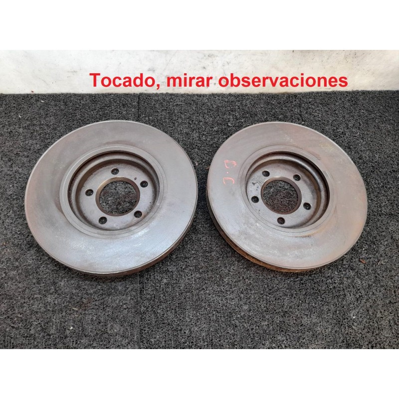 Recambio de disco freno delantero para jaguar s-type 2.5 v6 executive referencia OEM IAM - Verde