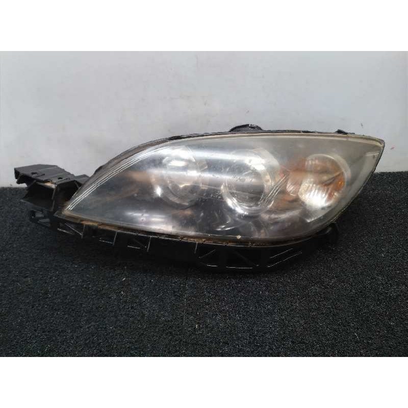 Recambio de faro izquierdo para mazda 3 berlina (bk) 1.6 crdt active referencia OEM IAM - Negro 3