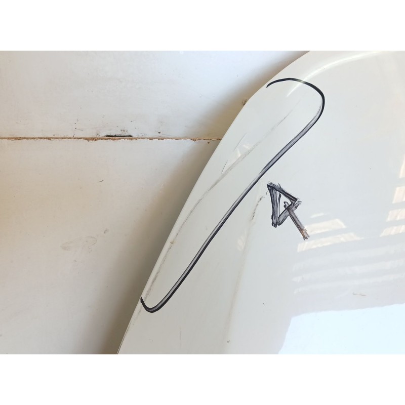 Recambio de capo para renault clio v (b7_) 1.0 tce 100 (b7mt) referencia OEM IAM - Blanco 2