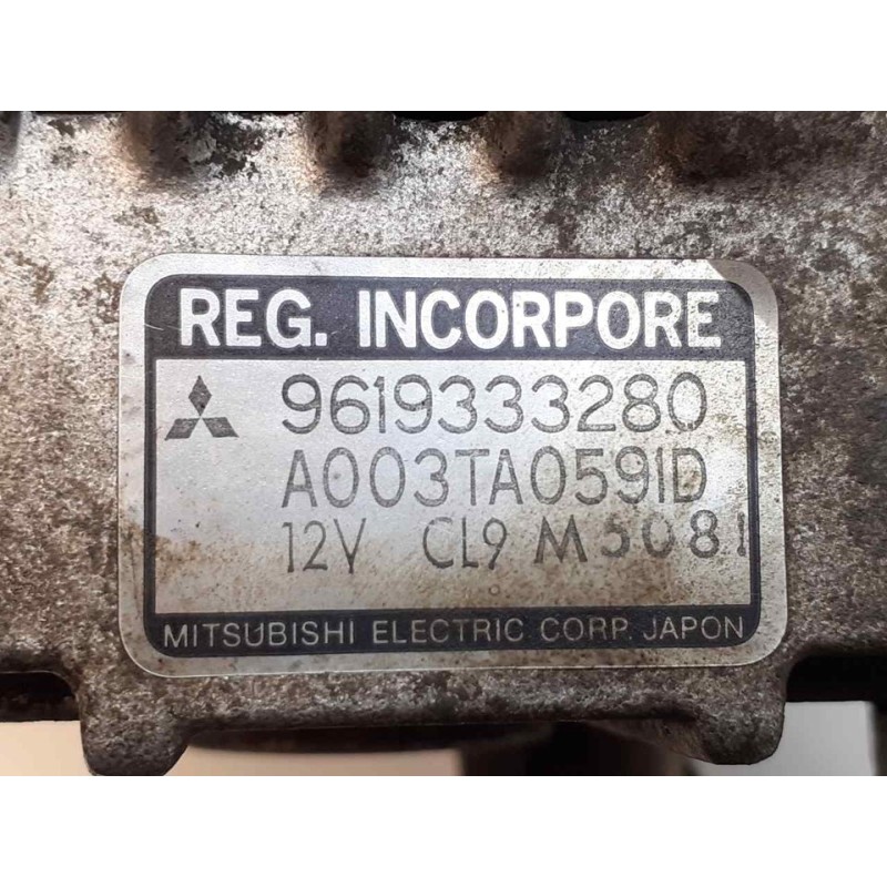 Recambio de alternador para peugeot boxer caja cerr. acristalado (rs2850)(230)('02) 1400 d referencia OEM IAM 9619333280 - Blanco 4