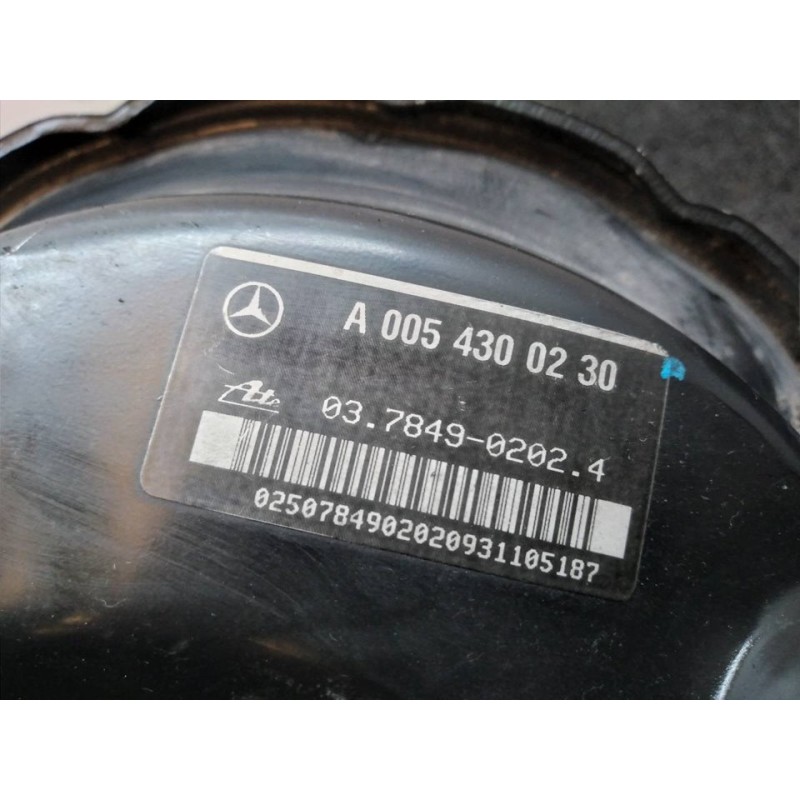 Recambio de servofreno para mercedes-benz clase c (w203) berlina 270 cdi (203.016) referencia OEM IAM A0054300230 03784902024 AT 2