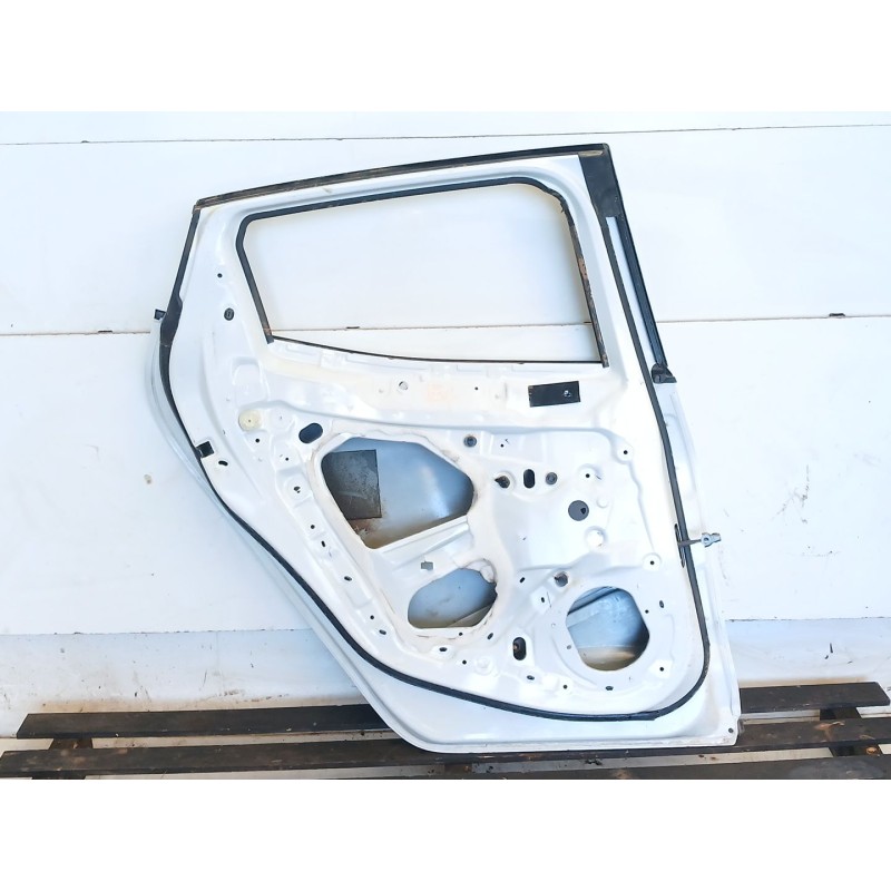 Recambio de puerta trasera izquierda para renault clio v (b7_) 1.0 tce 100 (b7mt) referencia OEM IAM - Blanco 2