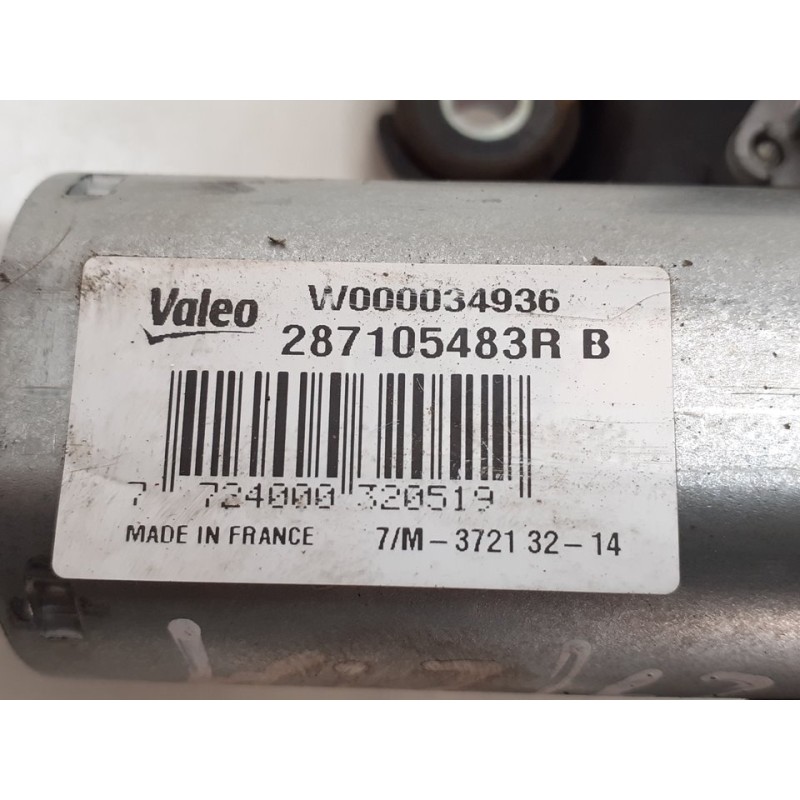Recambio de motor limpia trasero para renault clio iv authentique referencia OEM IAM 287105483R - Blanco 2