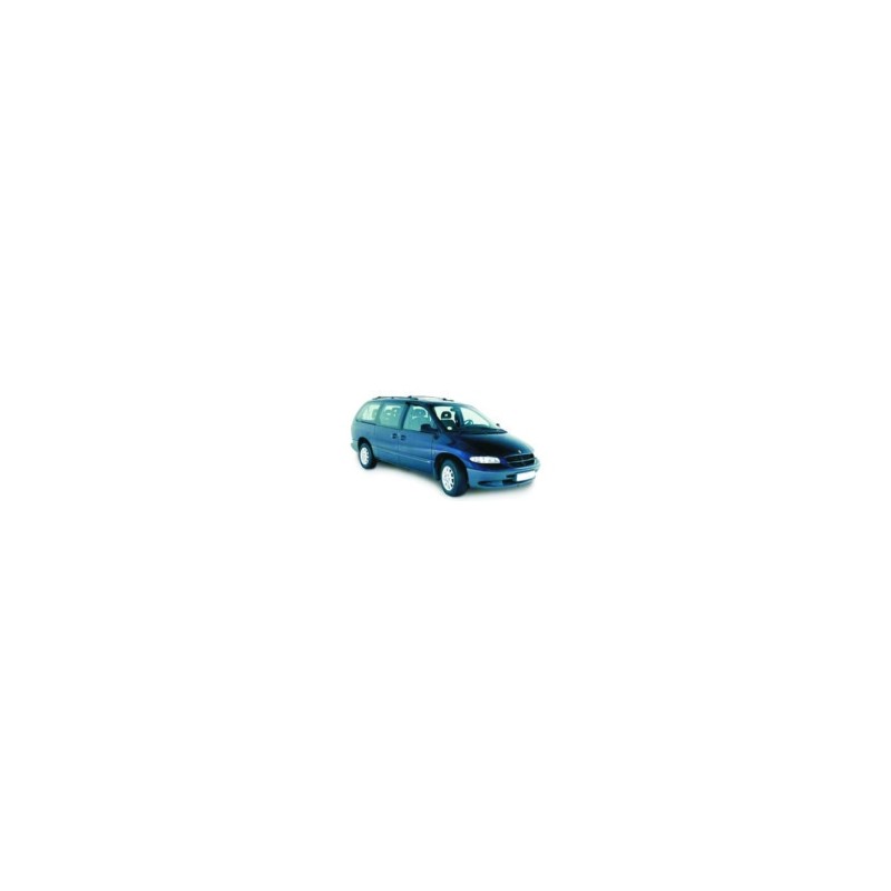 Recambio de paragolpes trasero para chrysler voyager (gs) 2.5 turbodiesel referencia OEM IAM - Azul 2