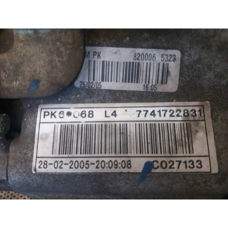 Recambio de caja cambios para renault laguna ii grandtour (kg0) privilege referencia OEM IAM PK6068 4