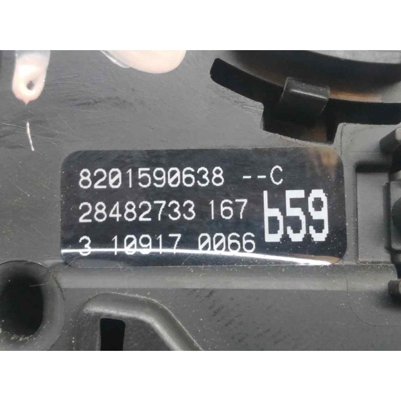 Recambio de mando luces para renault clio iii business referencia OEM IAM 8201590638C  DELPHI - Blanco 2