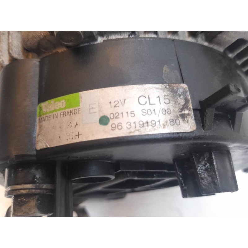 Recambio de alternador para citroën c8 3.0 v6 exclusive automático referencia OEM IAM 9631919180  VALEO 3