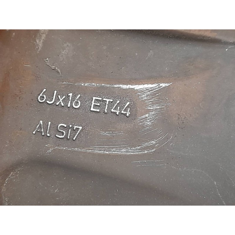 Recambio de llanta para opel zafira a elegance referencia OEM IAM 6JX16ET44 - Negro 2