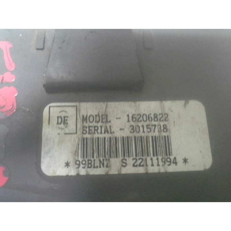 Recambio de modulo electronico para pontiac firebird'89 referencia OEM IAM 16206822 3015738 99BLNZS22111994 3
