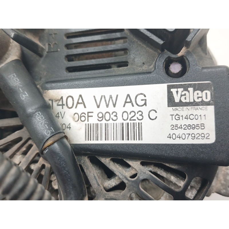 Recambio de alternador para volkswagen touran (1t1) conceptline referencia OEM IAM 06F903023C VALEO - Gris 2