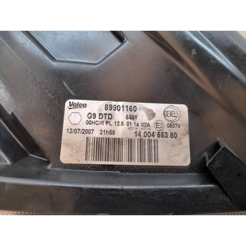 Recambio de faro derecho para peugeot expert tepee mixto l2 referencia OEM IAM 89901160  VALEO - Blanco 2