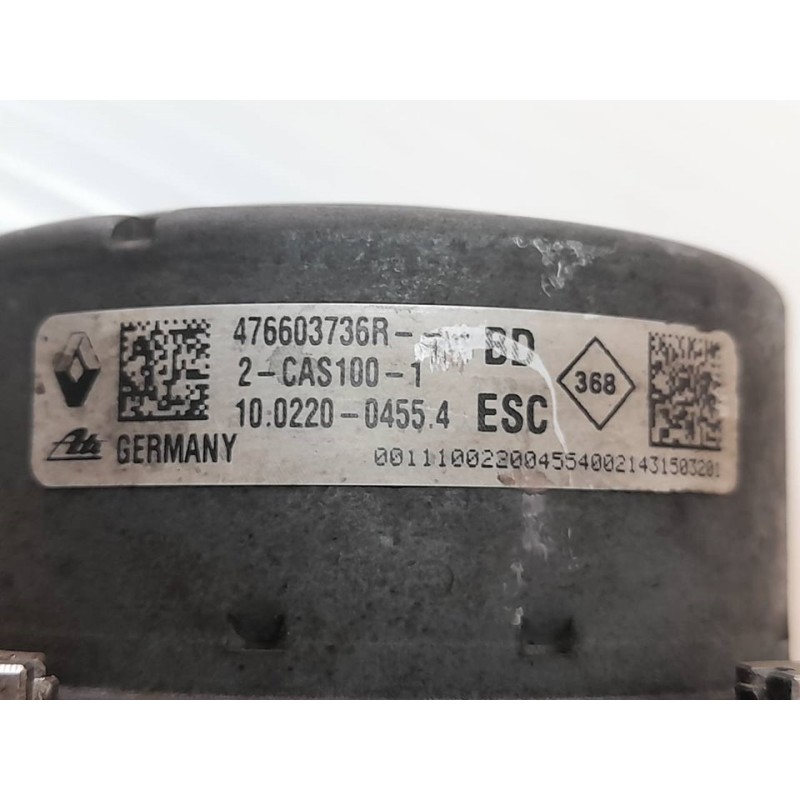 Recambio de abs para dacia dokker ambiance referencia OEM IAM 476603736R 10091514523 ATE - Blanco 4