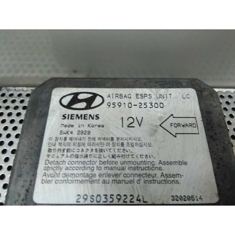 Recambio de centralita airbag para hyundai accent (lc) 1.5 crdi cat referencia OEM IAM 9591025300 5WK42929 2