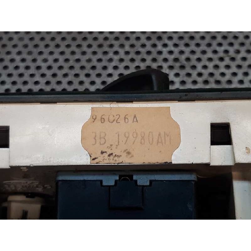 Recambio de mando calefaccion / aire acondicionado para ford mondeo berlina/familiar (fd) clx berlina referencia OEM IAM 3B19980 - Azul 2