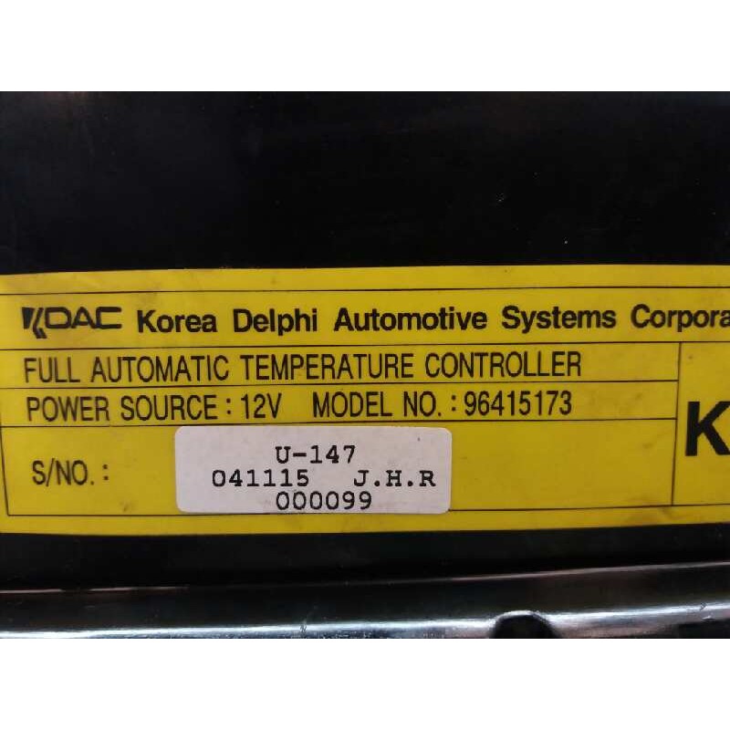 Recambio de mando climatizador para chevrolet tacuma cdx referencia OEM IAM 96415173 3