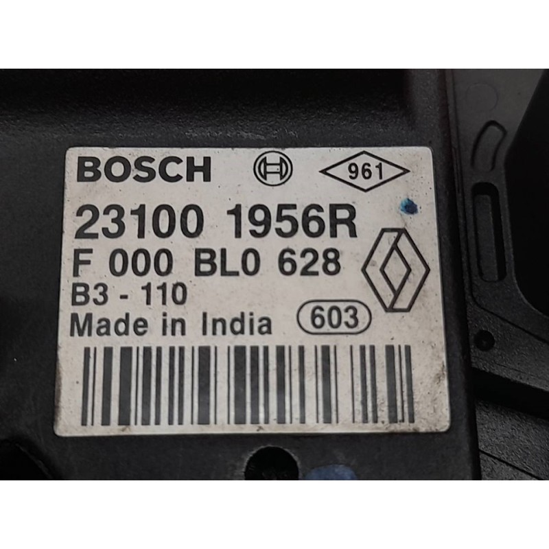 Recambio de alternador para dacia dokker ambiance referencia OEM IAM 231001956R  BOSCH - Blanco 3