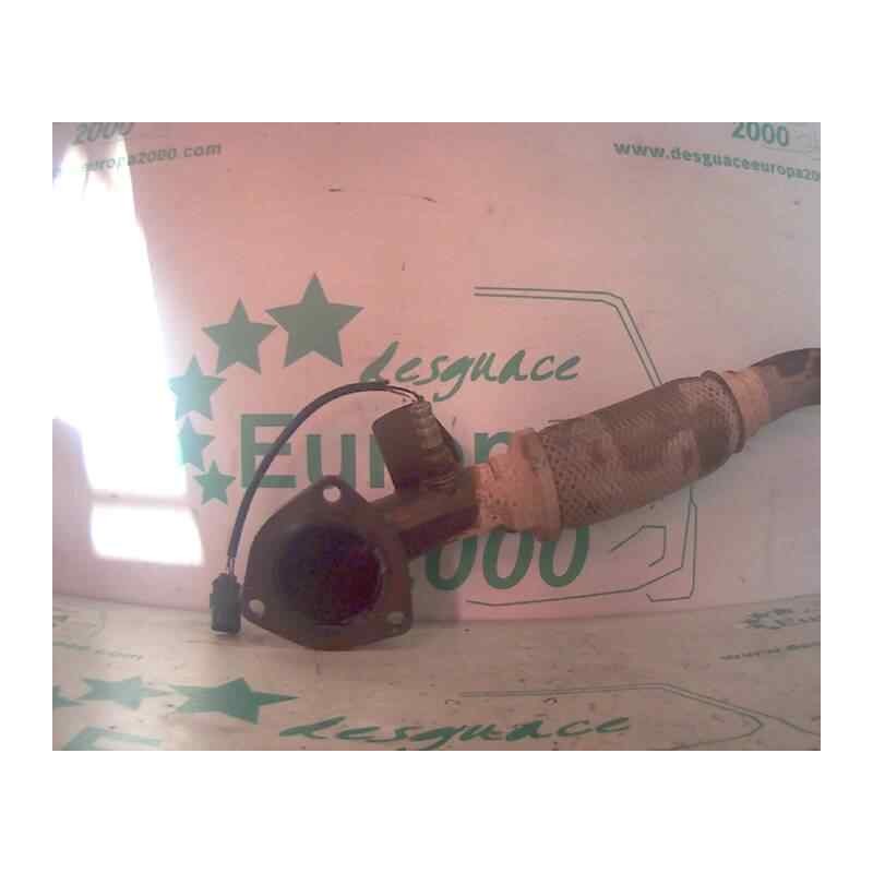 Recambio de salida colector para chevrolet kalos 1.4 cat referencia OEM IAM - Negro 2